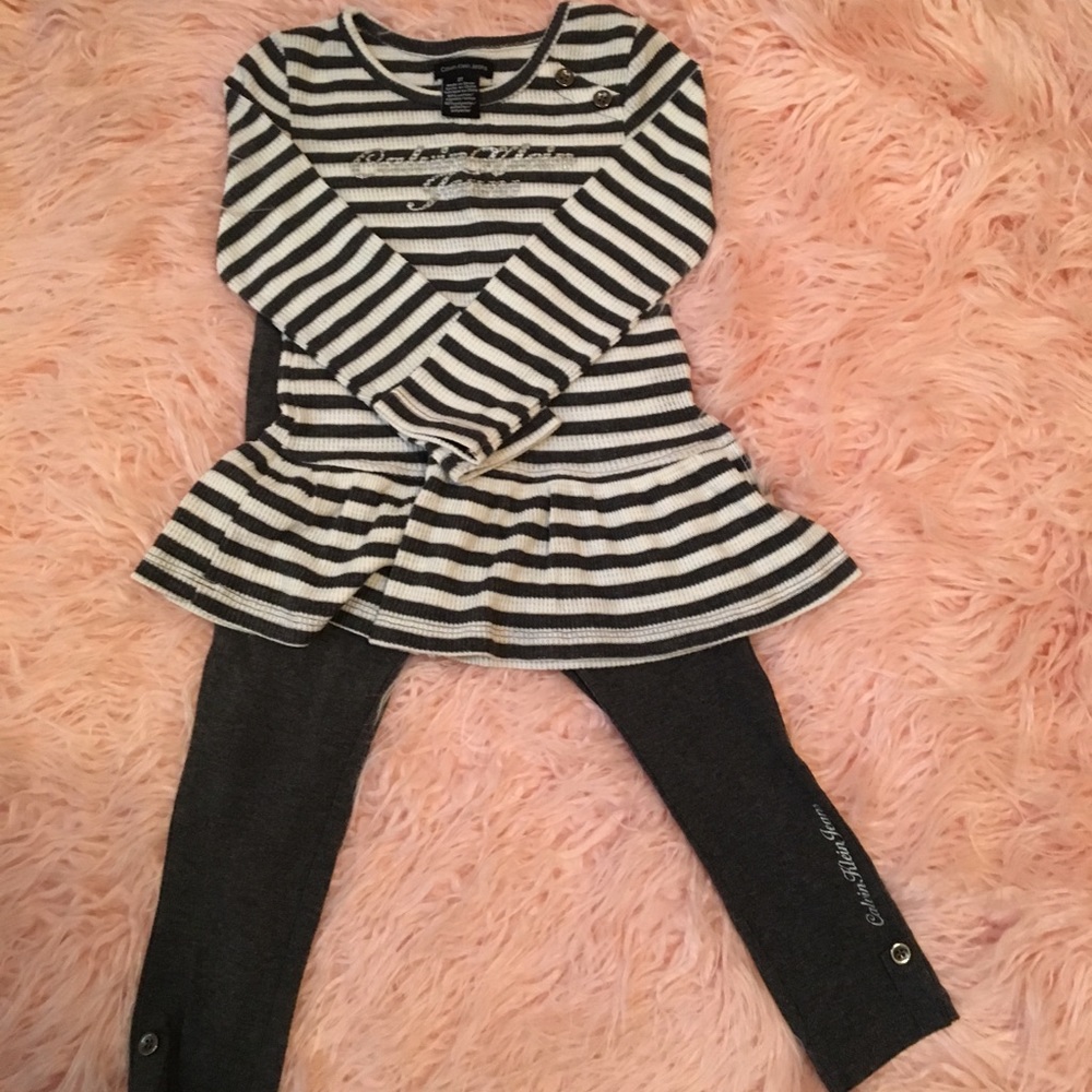 Calvin Klein Girls Tunic & Leggings